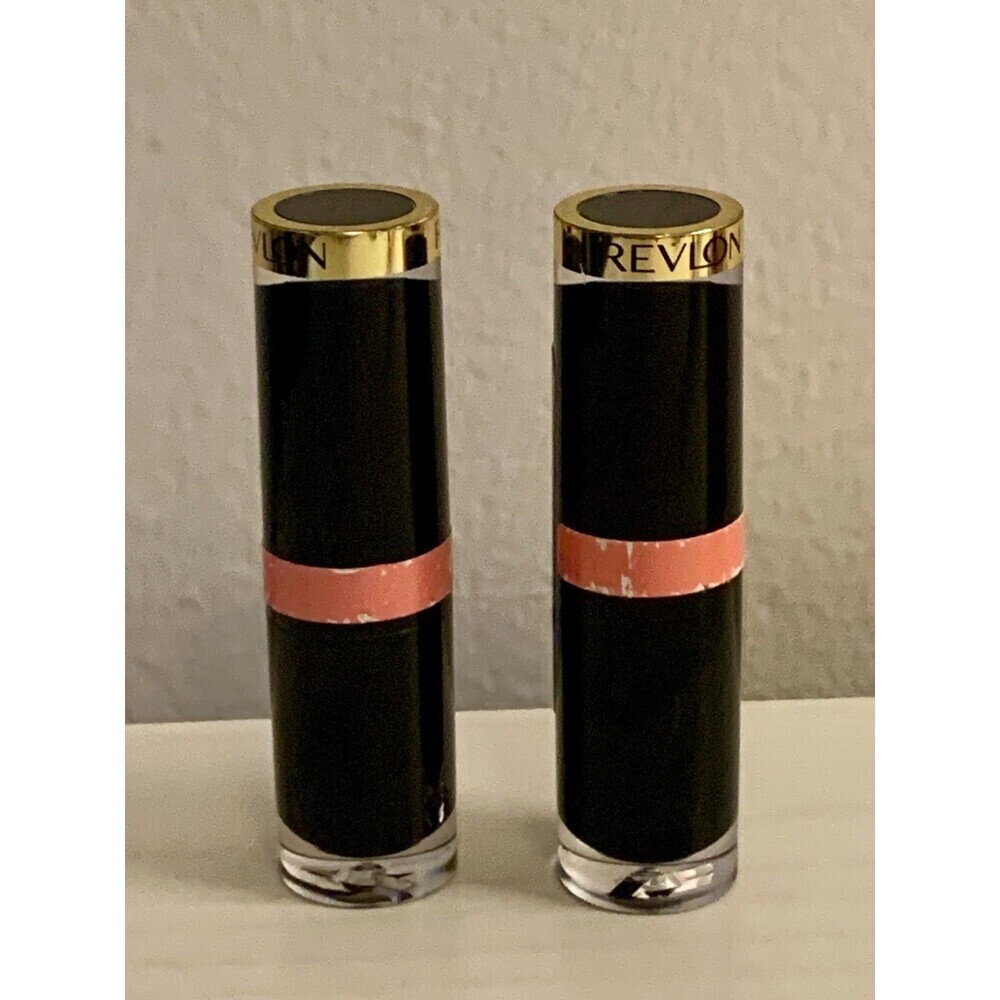 2X NEW Revlon Super Lustrous Glass Shine- 002 Beaming Strawberry NEW Set Gloss - Picture 2 of 5